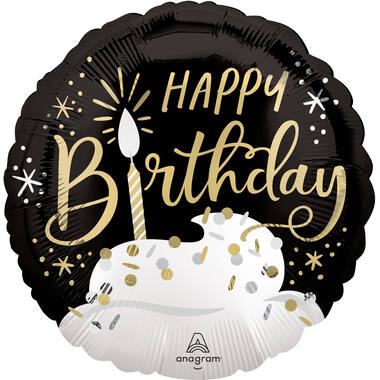 Foil Balloon - "HAPPY Birthday" - 45 cm